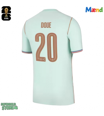 Frankrig Desire Doue #20 Replika Udebanetrøje VM 2026 Kortærmet